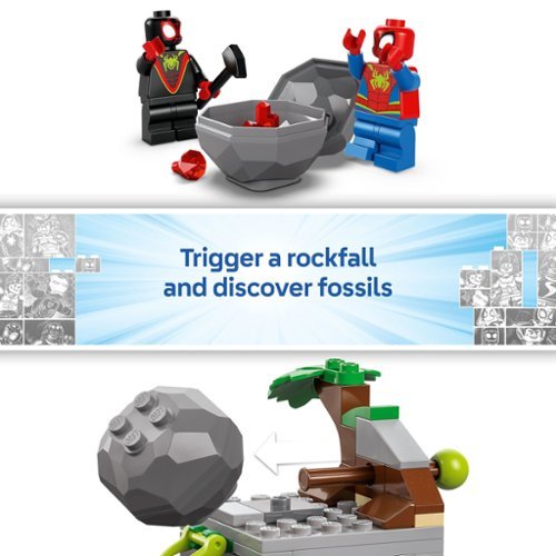 LEGO Marvel Spidey And His Amazing Friends Team Spidey Dino Crawler Rescue Building Toy 11199 WORLDWIDE DELIVERY
