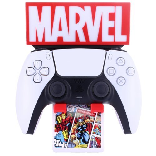 Cable Guys by Exquisite Gaming LED Marvel Red Brick Logo Holder WHERE TO BUY