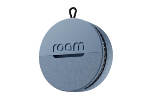 Roam - 3-in-1 Tracker - Bluetooth Item Locator, Keys/Luggage/Pet Gear, iOS or Android Find My, Waterproof, 1-Pack - Blue-Front_Standard 