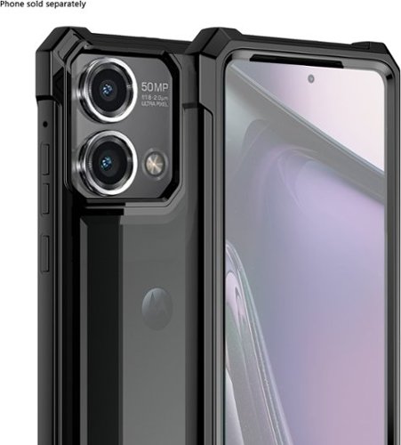 SaharaCase Raider Series GRIP Case for Motorola G Power 5G (2025) - Black SHOP ONLINE