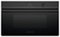 Fisher & Paykel - Minimal 30-in Combination steam oven 1.9 cu ft capacity touch screen with dial - Black-Front_Standard