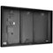 Apollo Enclosures - Apollo 75" Deluxe Outdoor TV Enclosure for 70" to 75" TVs, Quality Aluminum Construction, UL/CSA certified for safety - Black-Front_Standard
