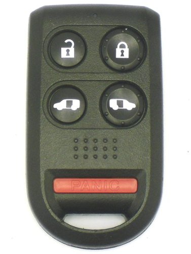Car Keys Express - Honda Odyssey Keyless Entry Remote - 5 Buttons (Lock, Unlock, Dual Sliding Doors, and Panic) - Black