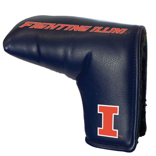 Team Golf - Illinois Fighting Illini Tour Blade Putter Cover - Multicolor-Front_Standard 
