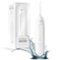 AquaSonic - Icon Electric Water Flosser - Cordless Rechargeable, Waterproof, Portable Oral Irrigator - White-Front_Standard