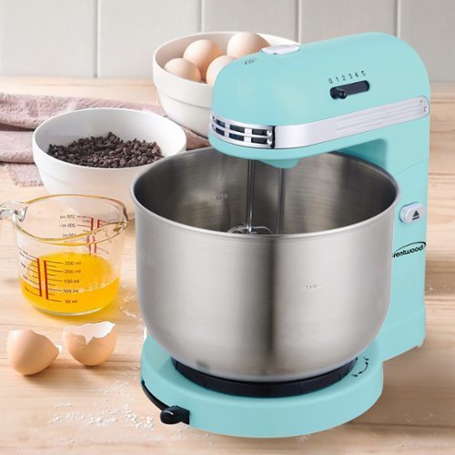 Brentwood 5 Speed Stand Mixer with 3.5 Quart Stainless Steel