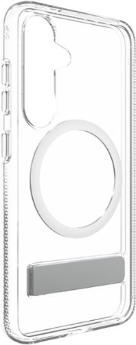 ZAGG Crystal Palace Snap MagSafe Compatible Case w/ Kickstand for Samsung S25 - Clear BUY IN UAE