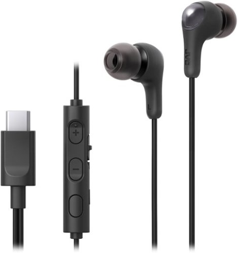JVC - In-Ear Headphones HAFR9UCB - Black