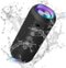 Ortizan - Portable Bluetooth Speaker, IPX7 Waterproof, TWS, 30H Playtime, Deep Bass - Black-Front_Standard