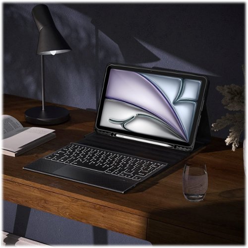 SaharaCase Navigate Series Keyboard Case with Track Pad for Apple iPad Air 13'' M3/M2 - Black HOW TO BUY