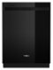 Whirlpool - 24" Top Control Built-In Stainless Steel Tub Dishwasher with Large Capacity Tall Top Rack and 50 dBA - Black-Front_Standard