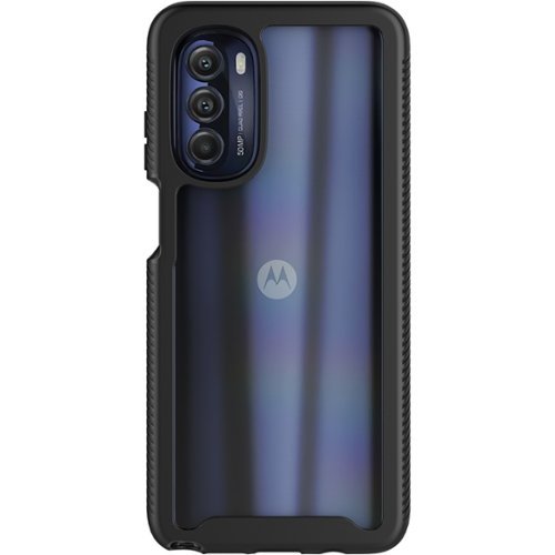 SaharaCase - GRIP Series Case for Motorola Moto G Stylus 5G (2022) - Black-Front_Standard 