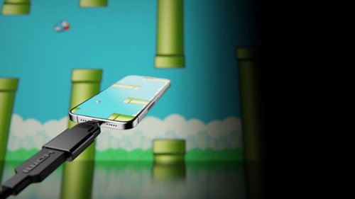 OhSnap MCON Key Cast with 4k @60Hz HDMI Video Display for Univeral Phones with USB-C Port - Black GLOBAL SHIPPING