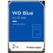 Western Digital - WD Blue 2 TB Hard Drive - 3.5" Internal - SATA (SATA/600) - Conventional Magnetic Recording (CMR) Method - Desktop PC-Front_Standard