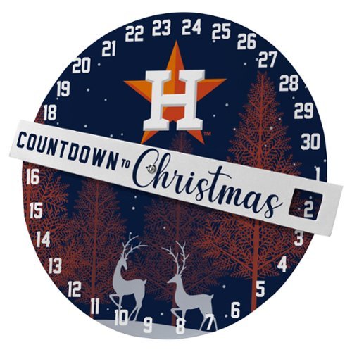 Pegasus - Houston Astros Countdown to Christmas Wall Sign - Multicolor-Front_Standard 