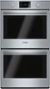 Bosch - 500 Series 30" Built-In Double Electric Wall Oven with True Convection - Stainless Steel-Front_Standard