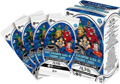 2025 Kakawow Aura DC Trading Card Hobby Box (10 Packs) SP