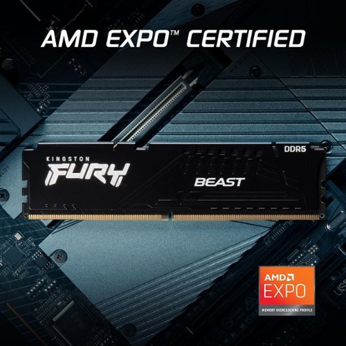 Kingston FURY Beast 32GB (2 x 16GB) 288 Pin PC RAM DDR5 6000 (PC5