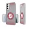 Keyscaper - NCAA - Alabama Crimson Tide Linen Logo Galaxy Clear Case - S24 - Multicolor-Front_Standard