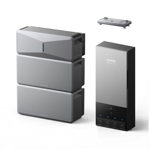 Anker - SOLIX E10 Automatic Backup Kit, 10kW Turbo Output for whole-home backup with Power Dock, Installation Required (12288 Wh Capacity)-Front_Standard 