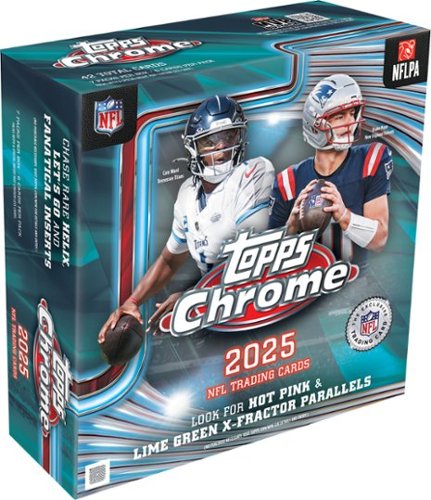 2025 Topps Chrome Football Mega Box-Front_Standard 