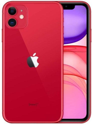 Apple - Refurbished Excellent - iPhone 11 A2111 (Fully Unlocked) 256GB - Red-Front_Standard 