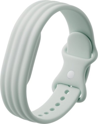 Google - Fitbit Air Active Band - Workout-Friendly Silicone Band - Small - Fog