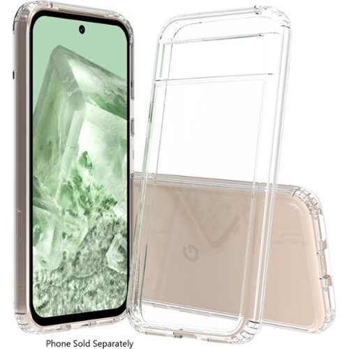 SaharaCase Inspire Series Hard Shell Case for Google Pixel 8a - Crystal Clear WORLDWIDE DELIVERY