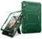 DTTO - Shockproof Case for iPad A16 11-inch & ipad 10th10.9-inch with Built-in Screen Protector, Full Body Protective Cover - Viridian Green-Front_Standard
