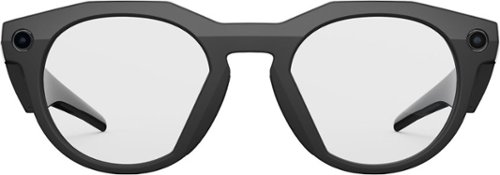 Oakley Meta HSTN glasses - Clear Lenses - Black BUY IN MIDDLE EAST