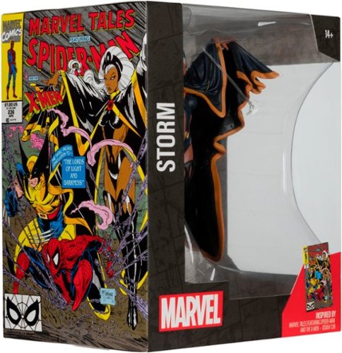 McFarlane Toys Marvel Storm 1:10th Scale Collectible with Scene (Marvel Tales Featuring Spider-Man and The X-Men #236) WHERE TO BUY