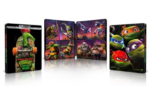 Teenage Mutant Ninja Turtles: Mutant Mayhem [SteelBook] [Digital Copy] [4K Ultra HD Blu-ray] [2023]