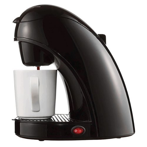 Brentwood - Single Cup Coffee Maker - Black-Front_Standard 