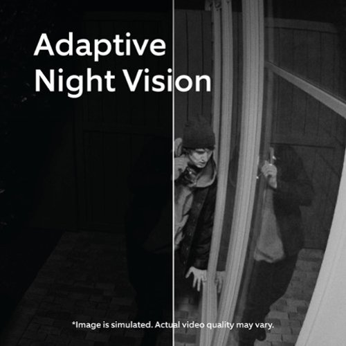 Ring Outdoor Cam Pro Power Over Ethernet, Retinal 4K video, 10x Zoom, Low-Light Sight full-color in near dark - White WORLDWIDE DELIVERY