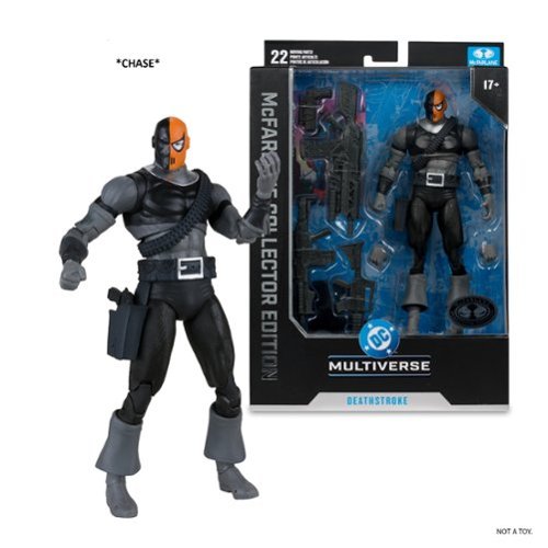 McFarlane Toys DC Multiverse Deathstroke (Deathstroke The Terminator) 7.1 Action Figure - Collector Edition #46 - Chance for Chase WORLDWIDE DELIVERY