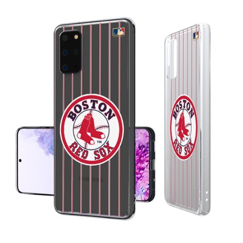 Keyscaper - MLB - Boston Red Sox - 1976-2008 Cooperstown Pinstripe Galaxy Clear Case - S24 - Multicolor-Front_Standard 