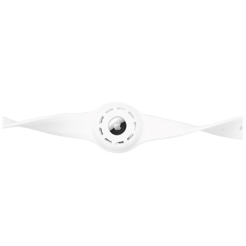 SaharaCase Adjustable Silicone Dog Collar for Apple AirTag (Large Dogs) - White WORLDWIDE DELIVERY