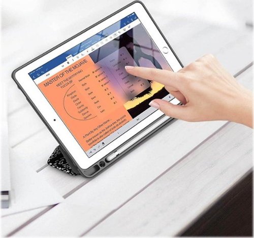 SaharaCase Folio Case for Apple iPad 10.2 (8th Generation 2020) and (9th Generation 2021) - Black/White BUY ONLINE