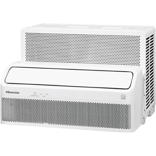 Hisense - 450 Sq. Ft. 12,000 BTU Cooling Window Air Conditioner Inverter - White