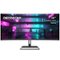 Deco Gear - 34" Business Curved Super UltraWide WQHD Monitor 3440x1440 100Hz 1ms 99% sRGB HDR DP HDMI Tilt Adjustable - Black-Front_Standard