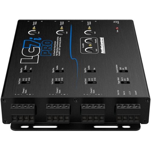 AudioControl 6-Channel Active Line Output Converter with AccuBASS and Subwoofer Control - Black WHERE TO BUY