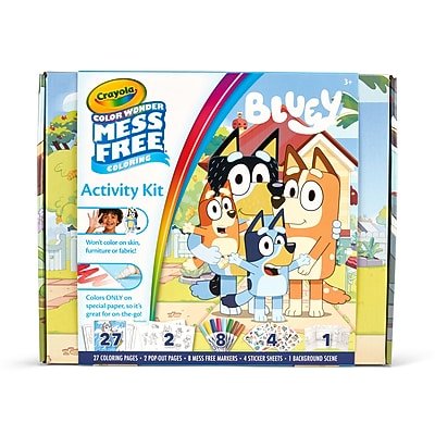 Crayola - Color Wonder Bluey Activity Kit (75-7161)