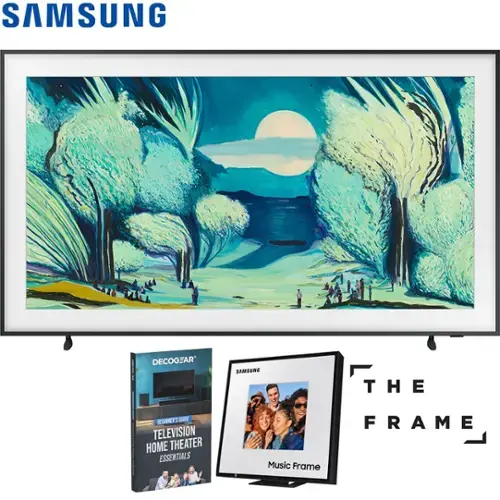 SAMSUNG

DECOCGEAR

BEGINNER'S GUIDE TO TELEVISION HOME THEATER ESSENTIALS

SAMSUNG

THE FRAME

Music Frame