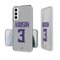 Keyscaper - NFL - Jordan Addison Minnesota Vikings Galaxy Clear Case - S24 - Multicolor-Front_Standard