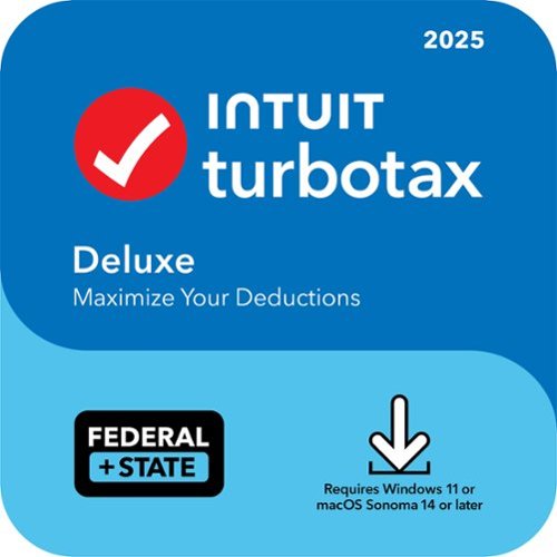 TurboTax - Deluxe 2025 Federal + E-file & State - Mac OS, Windows [Digital]
