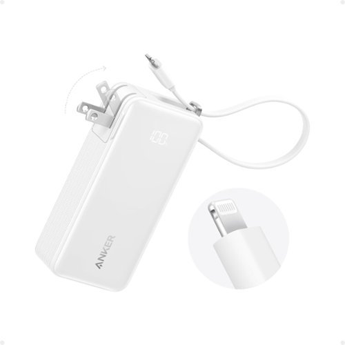 Anker - Nano 3-in-1 Power Bank - White-Front_Standard 