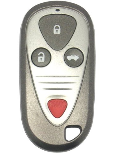 Car Keys Express - Acura Keyless Entry Remote - 4 Buttons (Lock, Unlock, Trunk, and Panic) - Gray