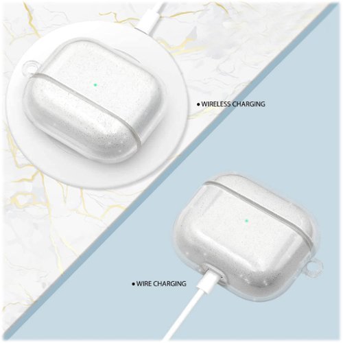 SaharaCase Inspire Series Sparkle Case for Apple AirPods (3rd Generation) - Transparent WHERE TO BUY
