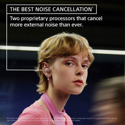 Sony WF1000XM5 True Wireless Noise Cancelling Earbuds - Smoky Pink SHOP ONLINE