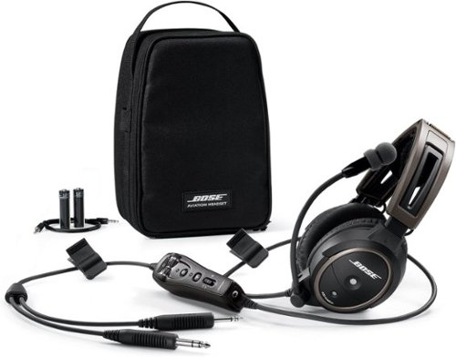 デュアルプラグ付属BOSE A20 Aviation Headset ノイキャン Bose A20 Aviation Headset with Standard Dual Plug Cable, No